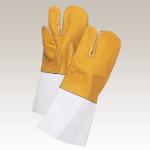 大中産業溶接用手袋牛コンピ３本指　10双品番：YG-3サイズ：フリー（Ｌ）